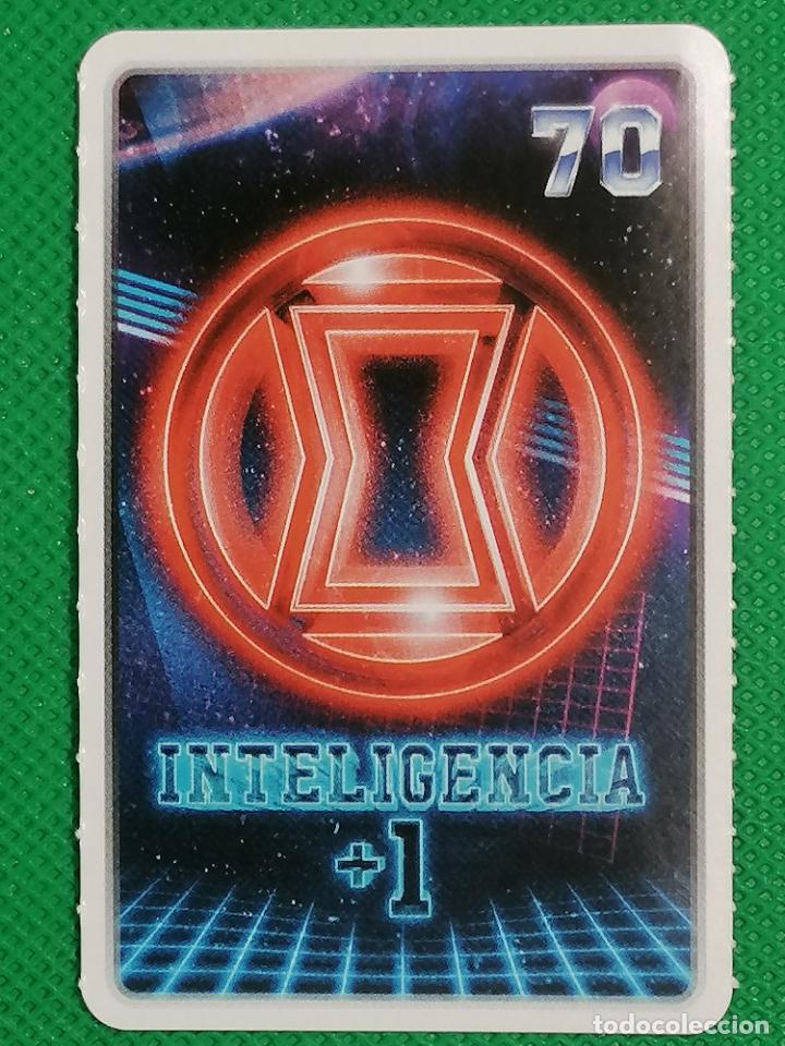 Coleccionismo cromos antiguos: 70 INTELIGENCIA + 1 MARVEL DESCUBRE TU PODER CARREFOUR - Foto 1