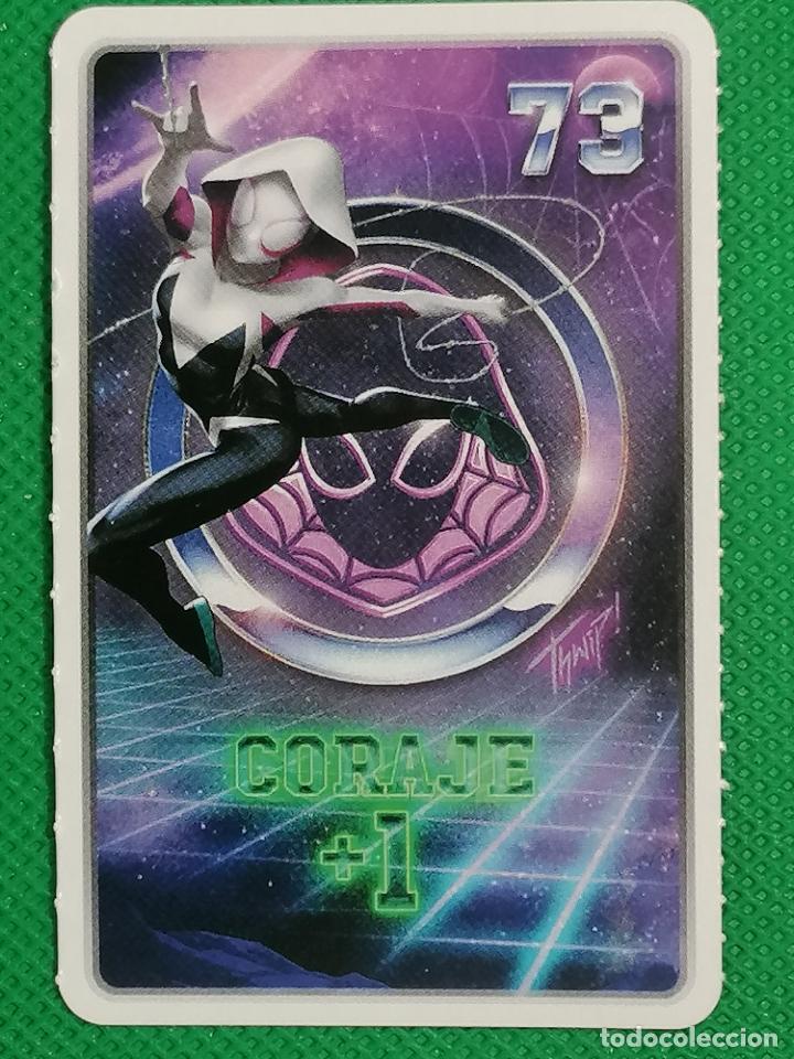 Coleccionismo cromos antiguos: 73 CORAJE + 1 MARVEL DESCUBRE TU PODER CARREFOUR - Foto 1