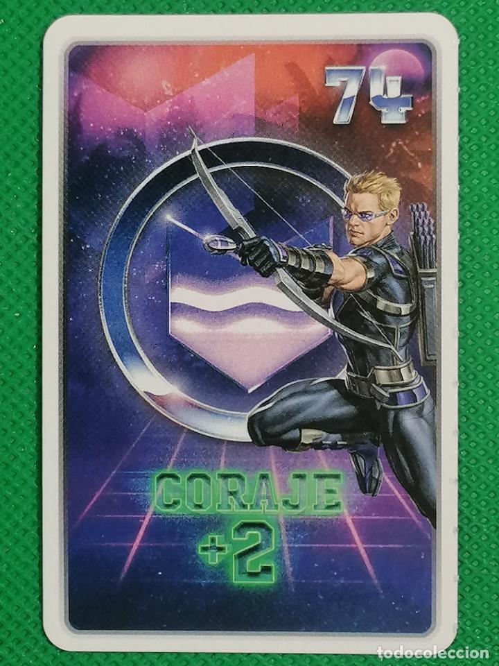 Coleccionismo cromos antiguos: 74 CORAJE + 2 MARVEL DESCUBRE TU PODER CARREFOUR - Foto 1