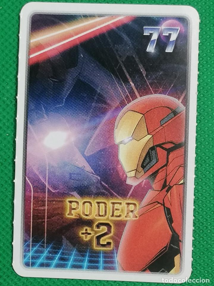 Coleccionismo cromos antiguos: 77 PODER + 2 MARVEL DESCUBRE TU PODER CARREFOUR - Foto 1