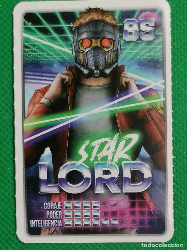 Coleccionismo cromos antiguos: 85 STAR LORD MARVEL DESCUBRE TU PODER CARREFOUR - Foto 1