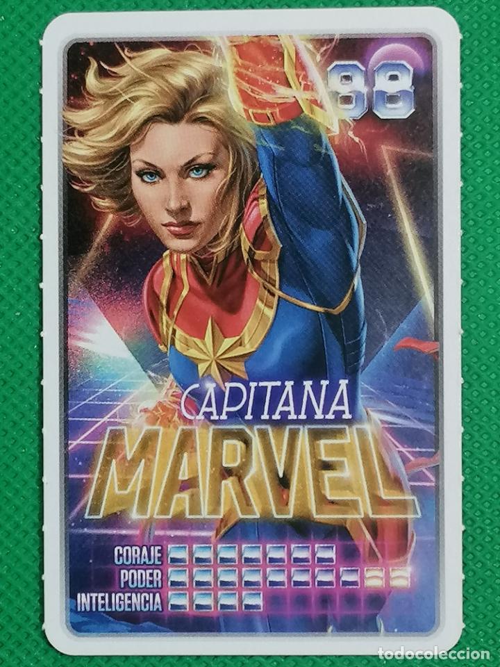 Coleccionismo cromos antiguos: 88 CAPITANA MARVEL MARVEL DESCUBRE TU PODER CARREFOUR - Foto 1