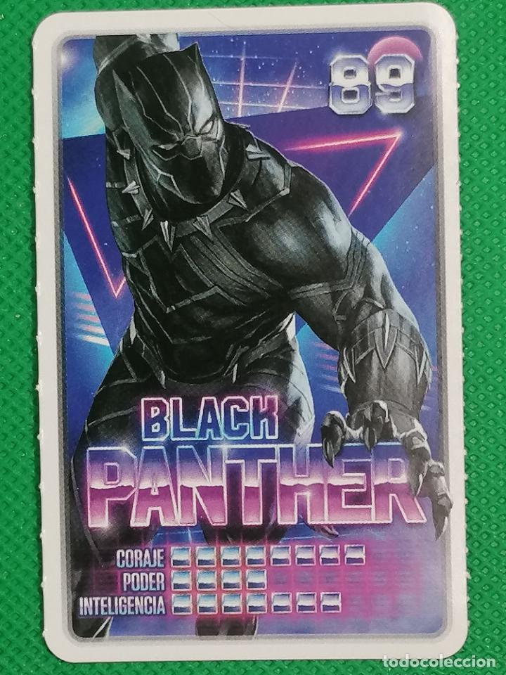 Coleccionismo cromos antiguos: 89 BLACK PANTHER MARVEL DESCUBRE TU PODER CARREFOUR - Foto 1