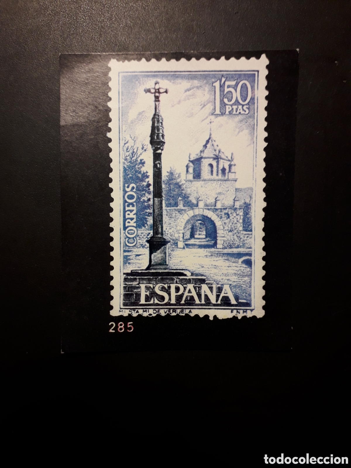 Colecionismo Cromos antigos: 1 CROMO MONASTERIO EL SELLO ESPA&Ntilde;OL, ED KEISA 1973 N&deg; 285 SIN PEGAR, PEDIDO M&Iacute;NIMO 3&euro;