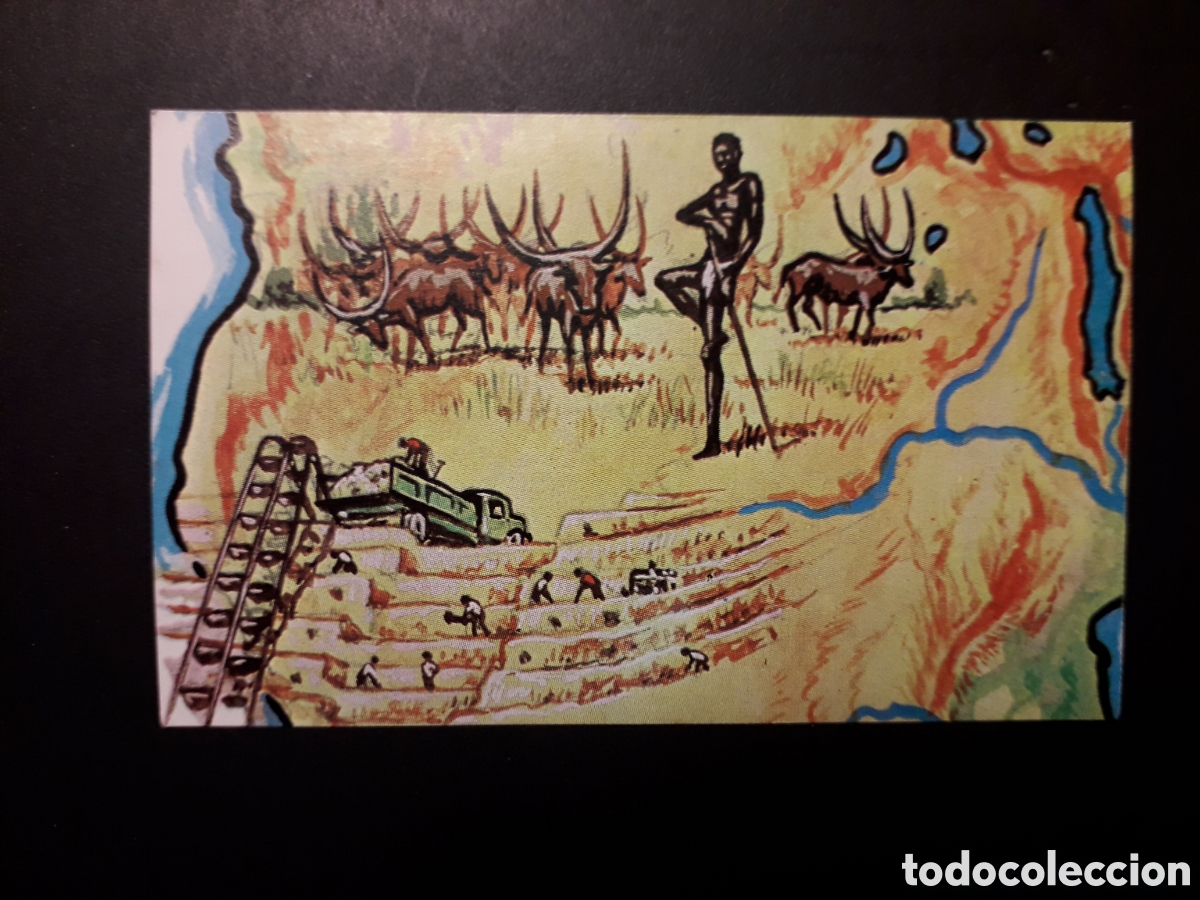 Coleccionismo cromos antiguos: MINAS DE DIAMANTES NUESTRO MUNDO. ATLAS ILUSTRADO N&deg; 92 BIMBO BRUGUERA 1967 SIN PEG PEDIDO M&Iacute;NIMO 3&euro;