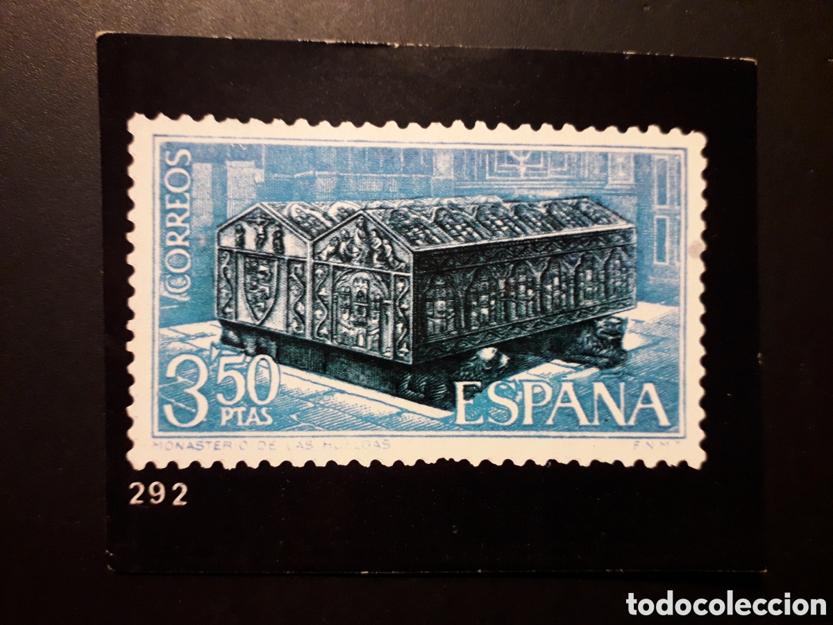 Coleccionismo Cromos antiguos: 1 CROMO MONASTERIO EL SELLO ESPA&Ntilde;OL, ED KEISA 1973 N&deg; 292 SIN PEGAR, PEDIDO M&Iacute;NIMO 3&euro;