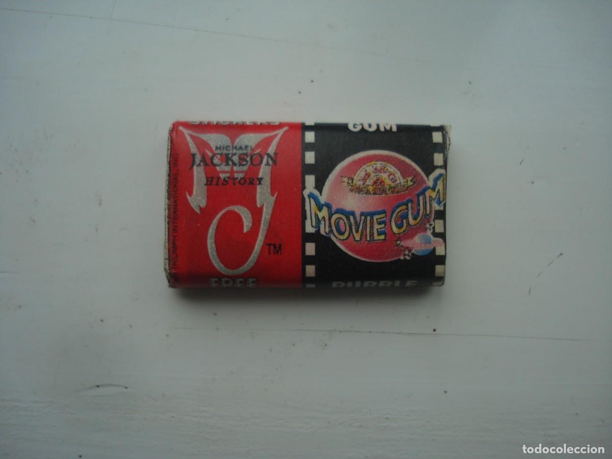 Coleccionismo cromos antiguos: CHICLE SIN ABRIR MICHAEL JACKSON! UNOPENED BUBBLE GUM! - Foto 1