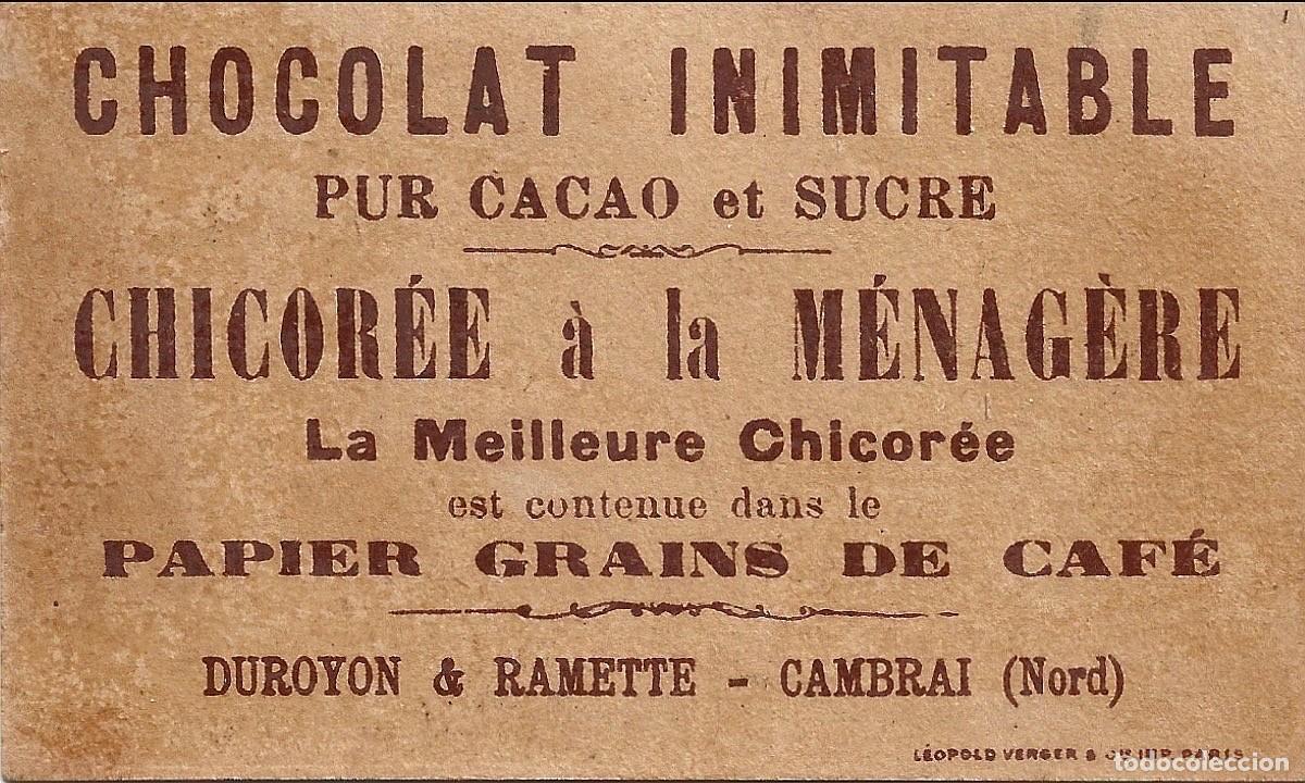 Coleccionismo cromos antiguos: CINCO CROMO DE CHOCOLAT INIMITABLE DR CAMBRAI - Foto 2
