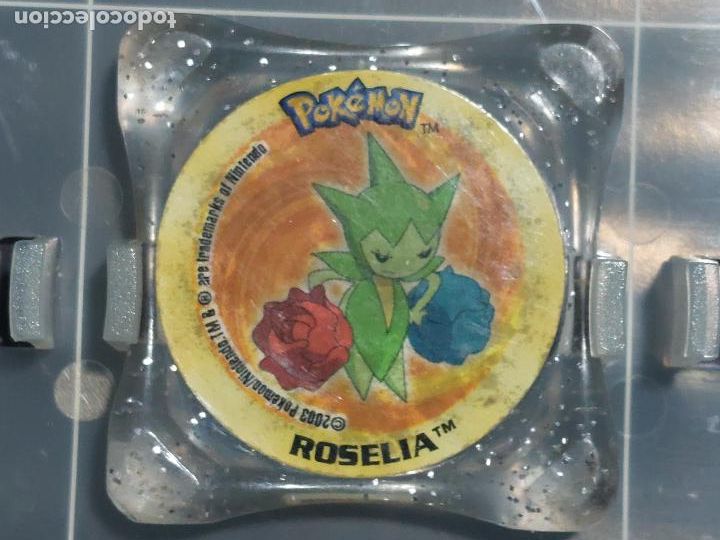 Coleccionismo cromos antiguos: 100 ROSELIA - POKEMON ADVANCED WAPS - 2003 - PANINI - Foto 1