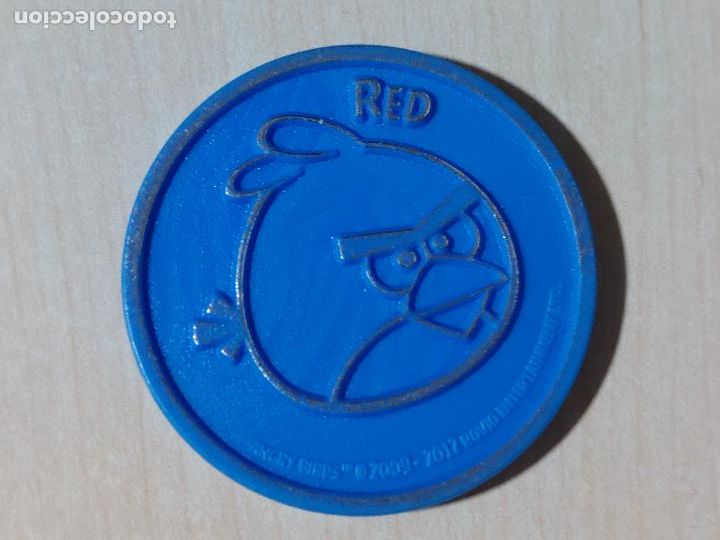 Coleccionismo cromos antiguos: TAZO SLAMMERS 5 - E-MAX ANGRY BIRDS POGS - 2012 - - Foto 1
