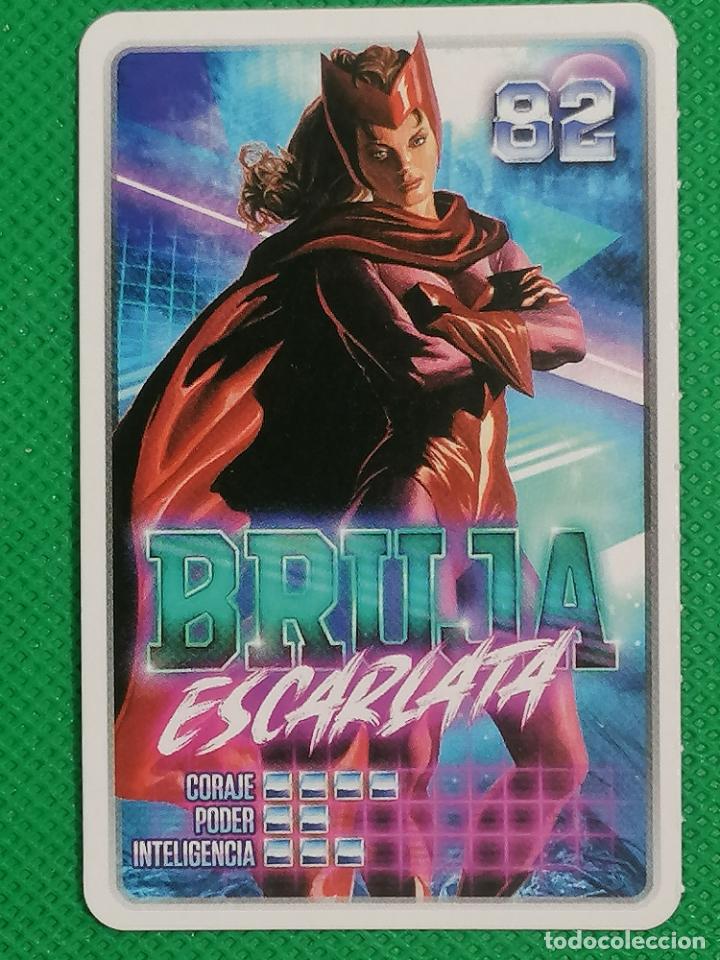 Coleccionismo cromos antiguos: 82 BRUJA ESCARLATA MARVEL DESCUBRE TU PODER CARREFOUR - Foto 1