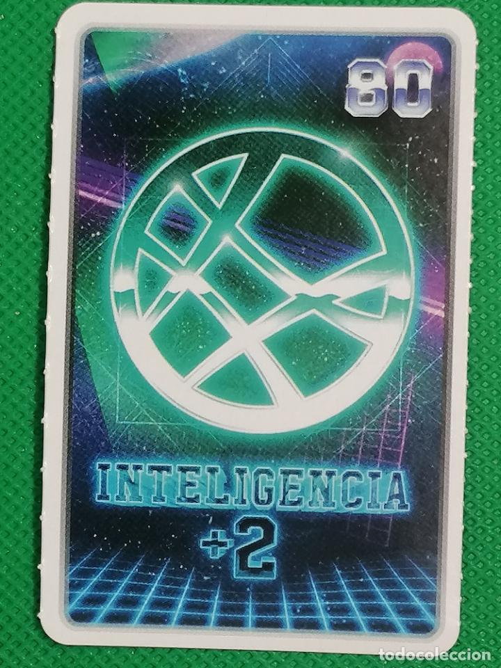 Coleccionismo cromos antiguos: 80 INTELIGENCIA + 2 MARVEL DESCUBRE TU PODER CARREFOUR - Foto 1