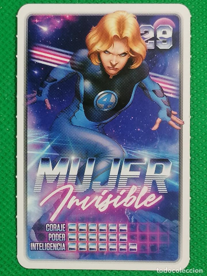 Coleccionismo cromos antiguos: 29 MUJER INVISIBLE MARVEL DESCUBRE TU PODER CARREFOUR - Foto 1