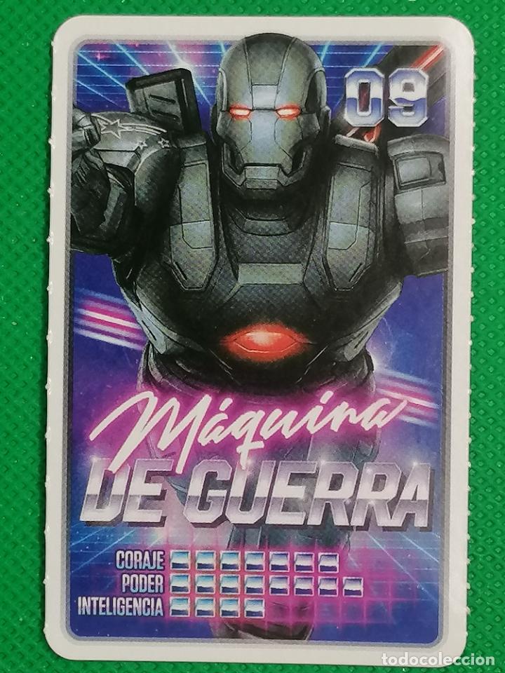 Coleccionismo cromos antiguos: 09 MAQUINA DE GUERRA MARVEL DESCUBRE TU PODER CARREFOUR - Foto 1