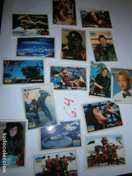Coleccionismo cromos antiguos: ANTIGUAO LOTE DE CROMOS DE V - Foto 1