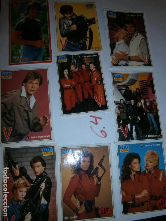Coleccionismo cromos antiguos: ANTIGUAO LOTE DE CROMOS DE V - Foto 1