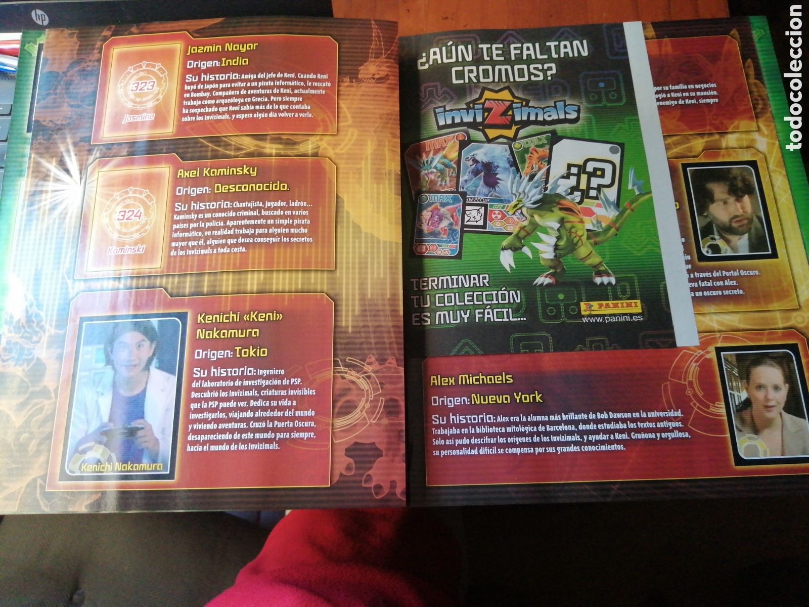 Coleccionismo cromos antiguos: ALBUM CROMO CROMOS INVIZIMALS EVOLUTION PANINI INCOMPLETO - Foto 4