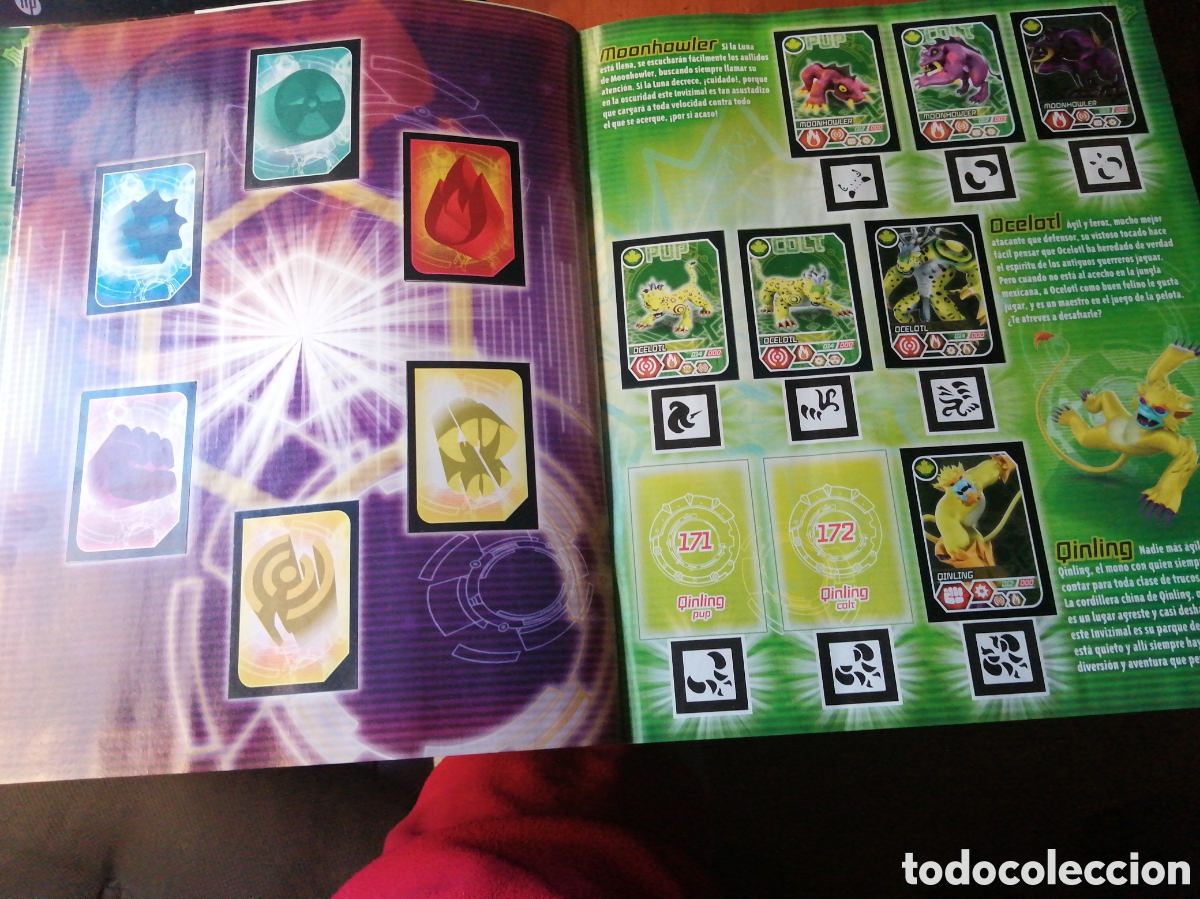 Coleccionismo cromos antiguos: ALBUM CROMO CROMOS INVIZIMALS EVOLUTION PANINI INCOMPLETO - Foto 5