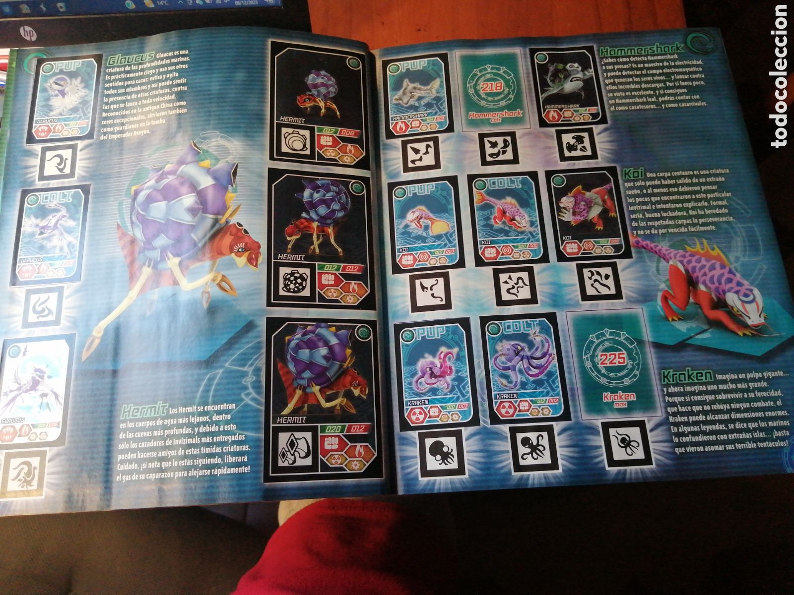 Coleccionismo cromos antiguos: ALBUM CROMO CROMOS INVIZIMALS EVOLUTION PANINI INCOMPLETO - Foto 6