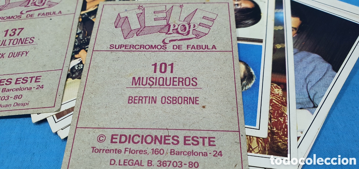 Coleccionismo cromos antiguos: 68 CROMOS TELE POP. EDICIONES ESTE - Foto 3