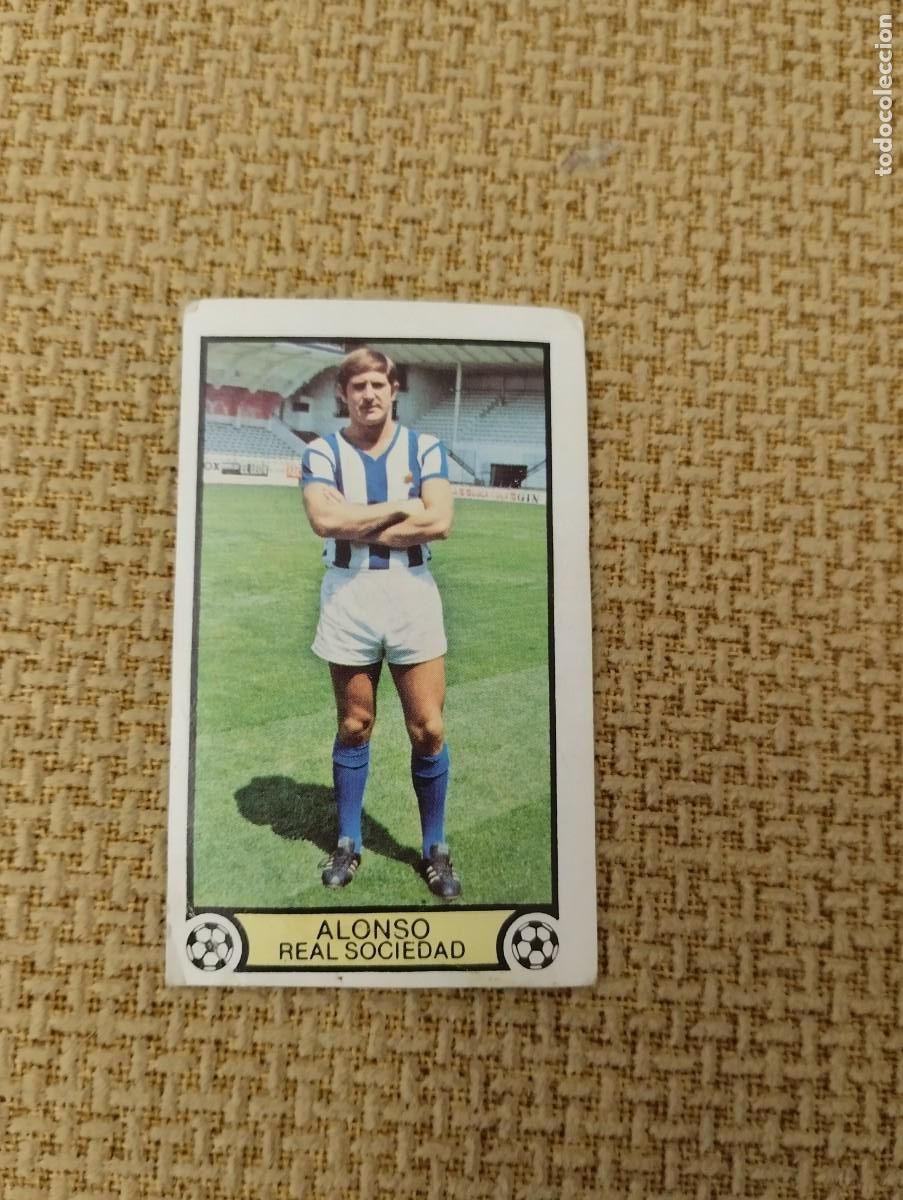 Coleccionismo cromos antiguos: Cromo Alonso Liga 79-80 - Foto 1