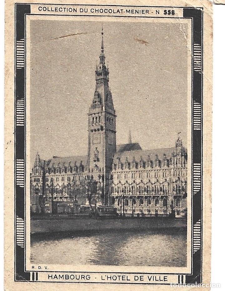 Collezionismo Figurine antiche: CROMO DE HOTEL DEVILLE HAMBOURG NO ESTUVO PEGADO