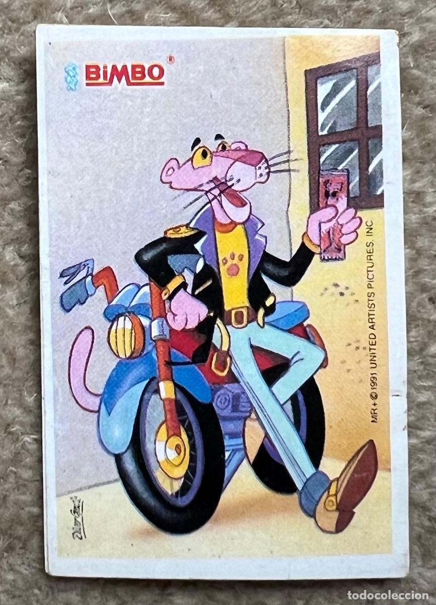 Coleccionismo cromos antiguos: Cromo Las Diver Pegatinas de la Pantera Rosa - Bimbo - Foto 1