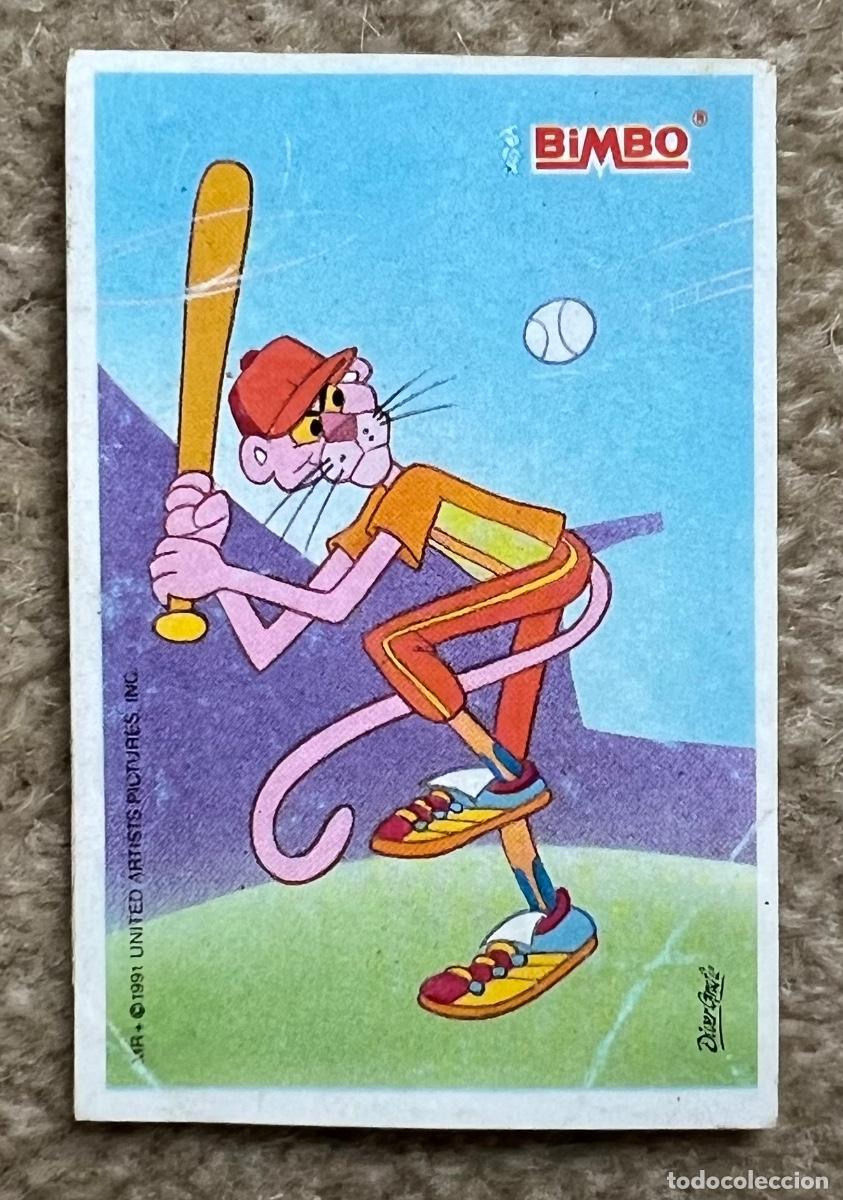 Coleccionismo cromos antiguos: Cromo Las Diver Pegatinas de la Pantera Rosa - Bimbo - Foto 1
