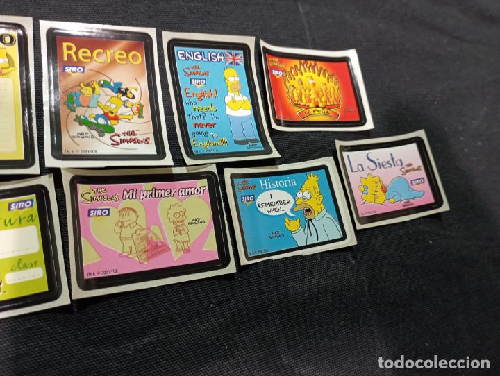 Coleccionismo cromos antiguos: PEGATINAS THE SIMPSONS 2001.FOX-GALLETAS SIRO. - Foto 3