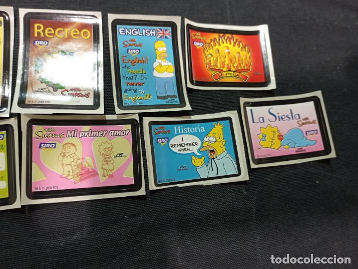 Coleccionismo cromos antiguos: PEGATINAS THE SIMPSONS 2001.FOX-GALLETAS SIRO. - Foto 4