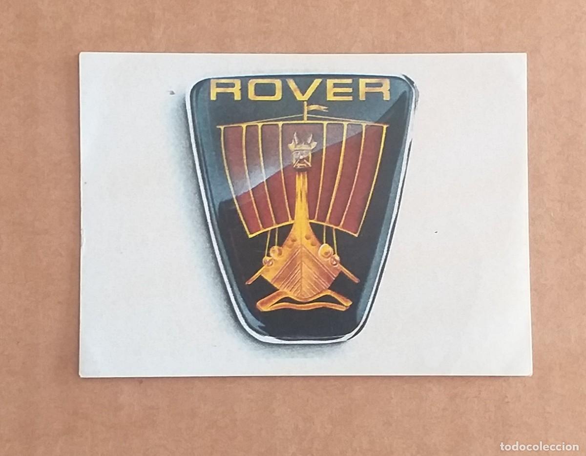 Coleccionismo cromos antiguos: CROIMO n&ordm; 98 ROVER COLECCI&Oacute;N MARCA MAN&Iacute;A EDICIONES ESTE 1987. Nuevo y sin pegar.
