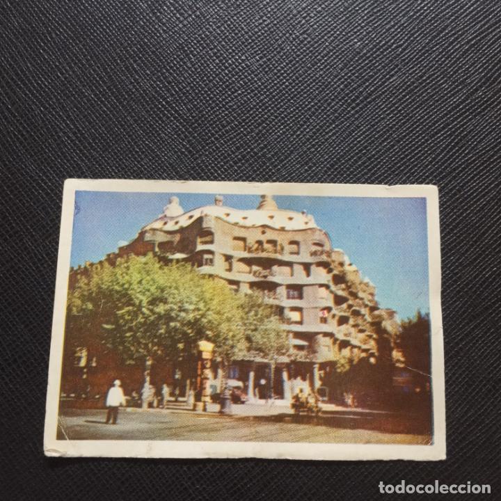 Collectionnisme Cartes &agrave; collectionner anciennes: BARCELONA 80 CASA MILA BELLEZAS DE ESPA&Ntilde;A 1959 BRUGUERA CROMO - SIN PEGAR - CC3