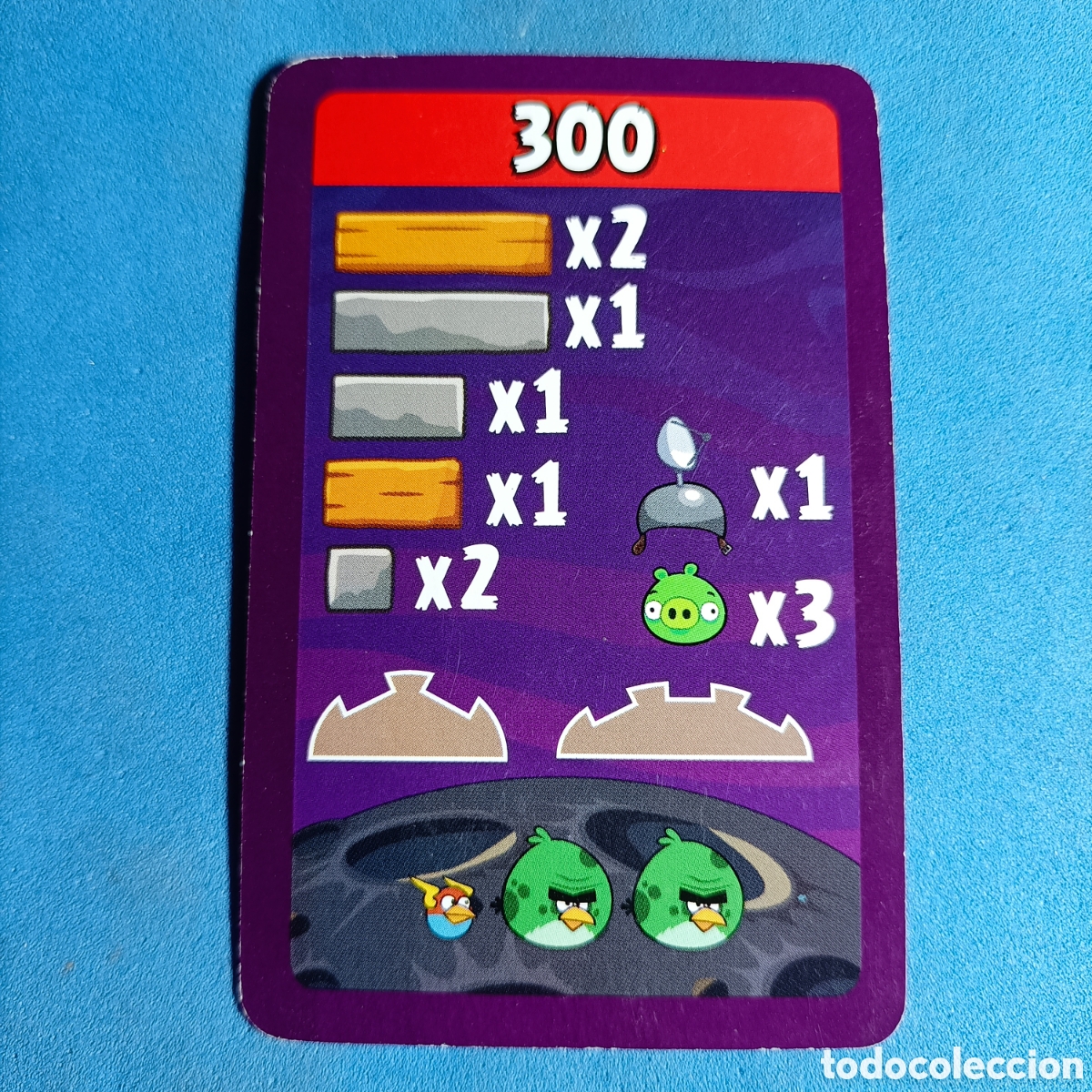 Coleccionismo cromos antiguos: TRADING CARD ANGRY BIRDS 2012 - Foto 1