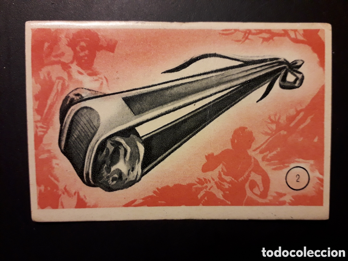 Coleccionismo Cromos antiguos: HONDA, HISTORIA DE LAS ARMAS N&deg; 2 ED CRISOL 1962 SIN PEGAR, PEDIDO M&Iacute;NIMO 3&euro;