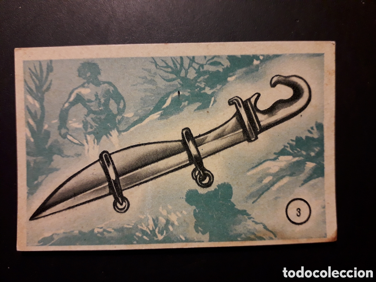 Coleccionismo cromos antiguos: FALCATA, HISTORIA DE LAS ARMAS N&deg; 3 ED CRISOL 1962 SIN PEGAR, PEDIDO M&Iacute;NIMO 3&euro;