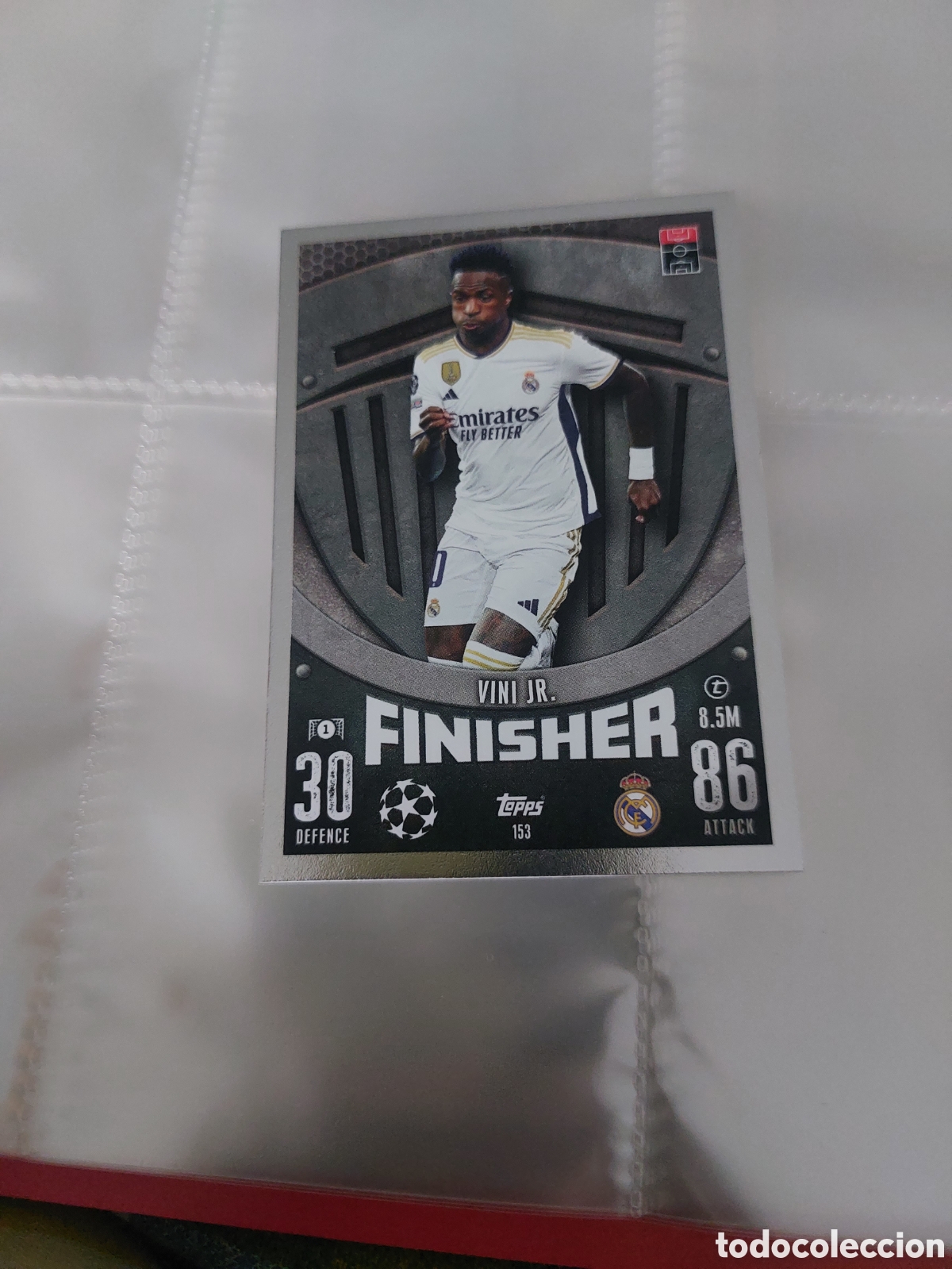 Coleccionismo cromos antiguos: REAL MADRID VINICIUS - Foto 1