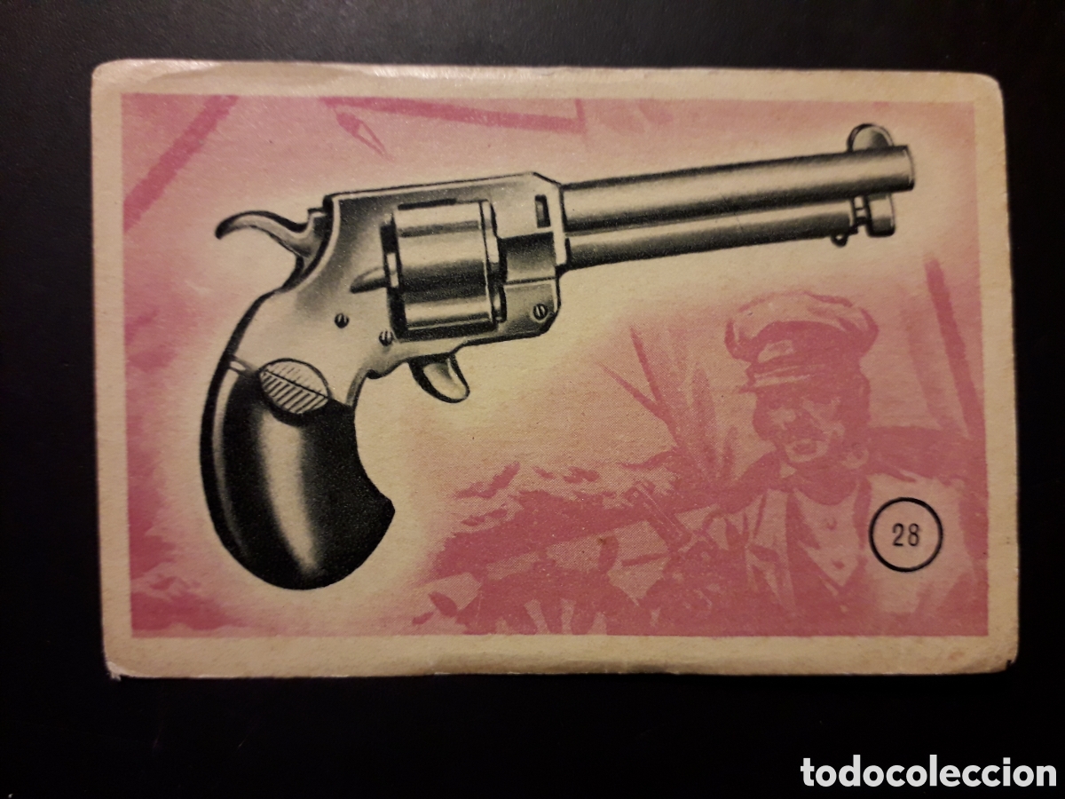 Collectable Antique Stickers: REVOLVER SMITH C HISTORIA DE LAS ARMAS N&deg; 28 ED CRISOL 1962 SIN PEGAR, PEDIDO M&Iacute;NIMO 3&euro;
