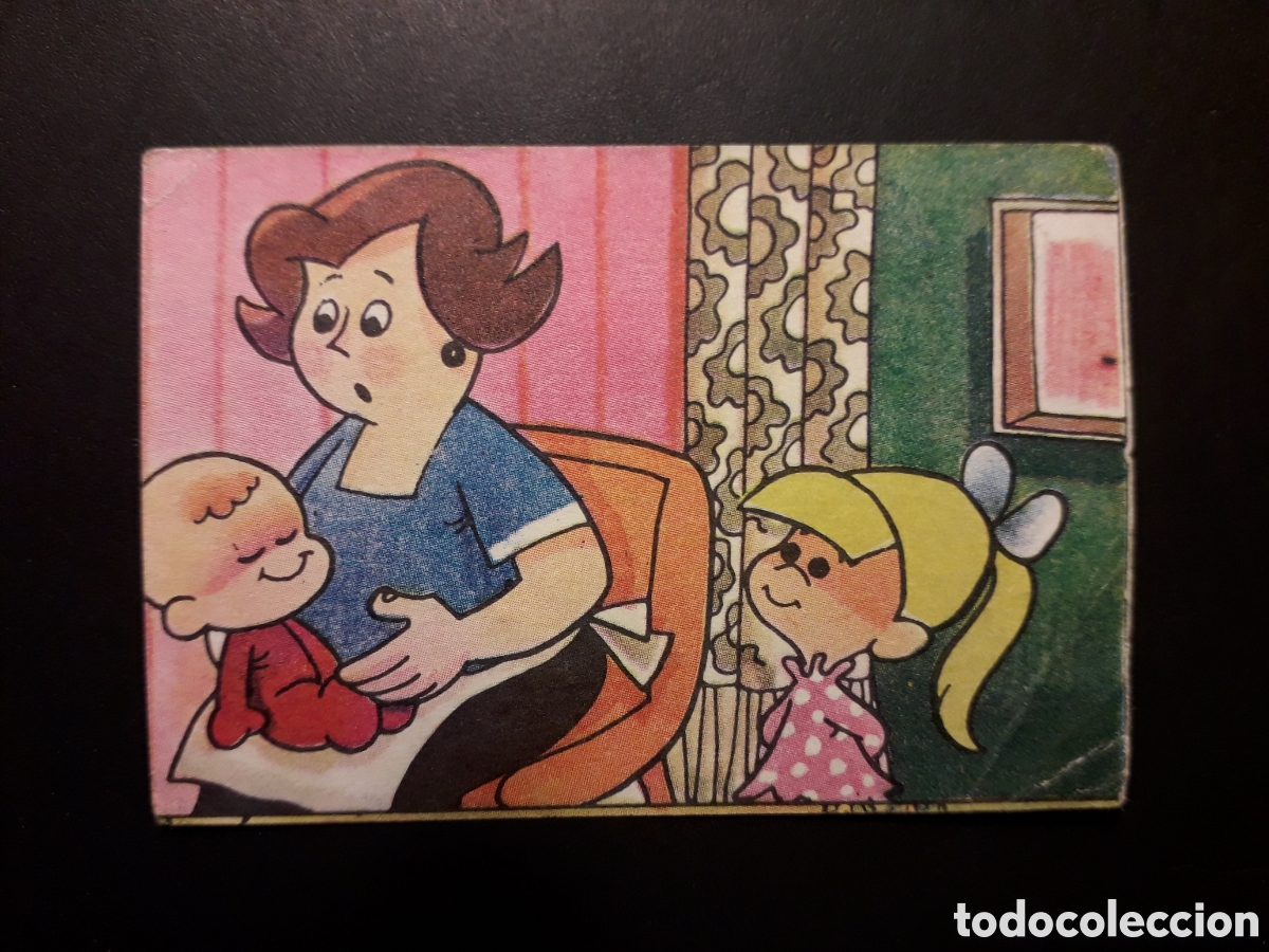 Collectable Antique Stickers: ALBUM VAMOS A LA CAMA. FAMILIA TELER&Iacute;N ED BRUGUERA 1965 N&deg; 3 SIN PEGAR PEDIDO M&Iacute;NIMO 3&euro;