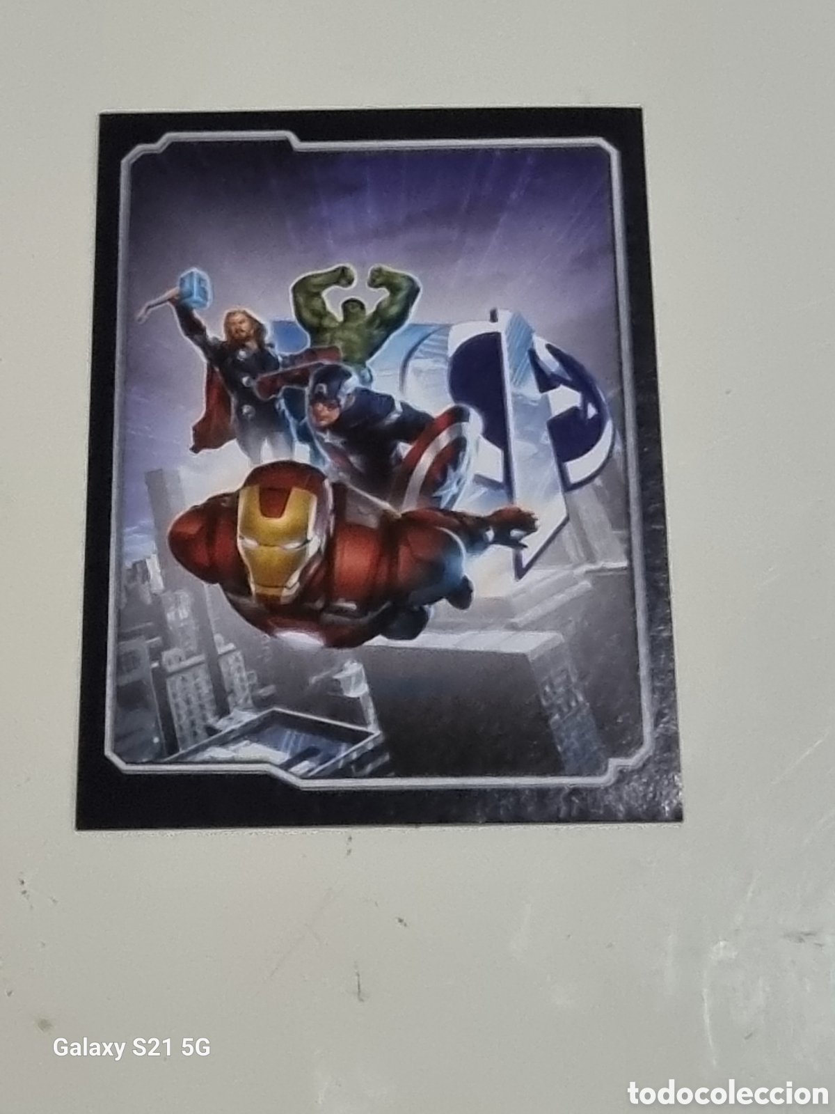 Coleccionismo cromos antiguos: A 8 - CROMO AVENGERS MARVEL PANINI 2012 - Foto 1