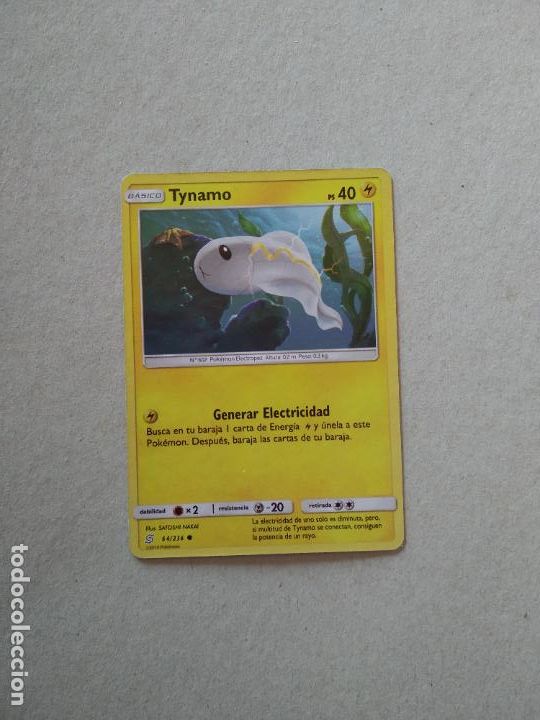 64/236 tynamo cromo tarjeta card coleccin poke - Buy Antique stickers on todocoleccion 64/236 tynamo cromo tarjeta card coleccin poke - Buy Antique stickers on todocoleccion