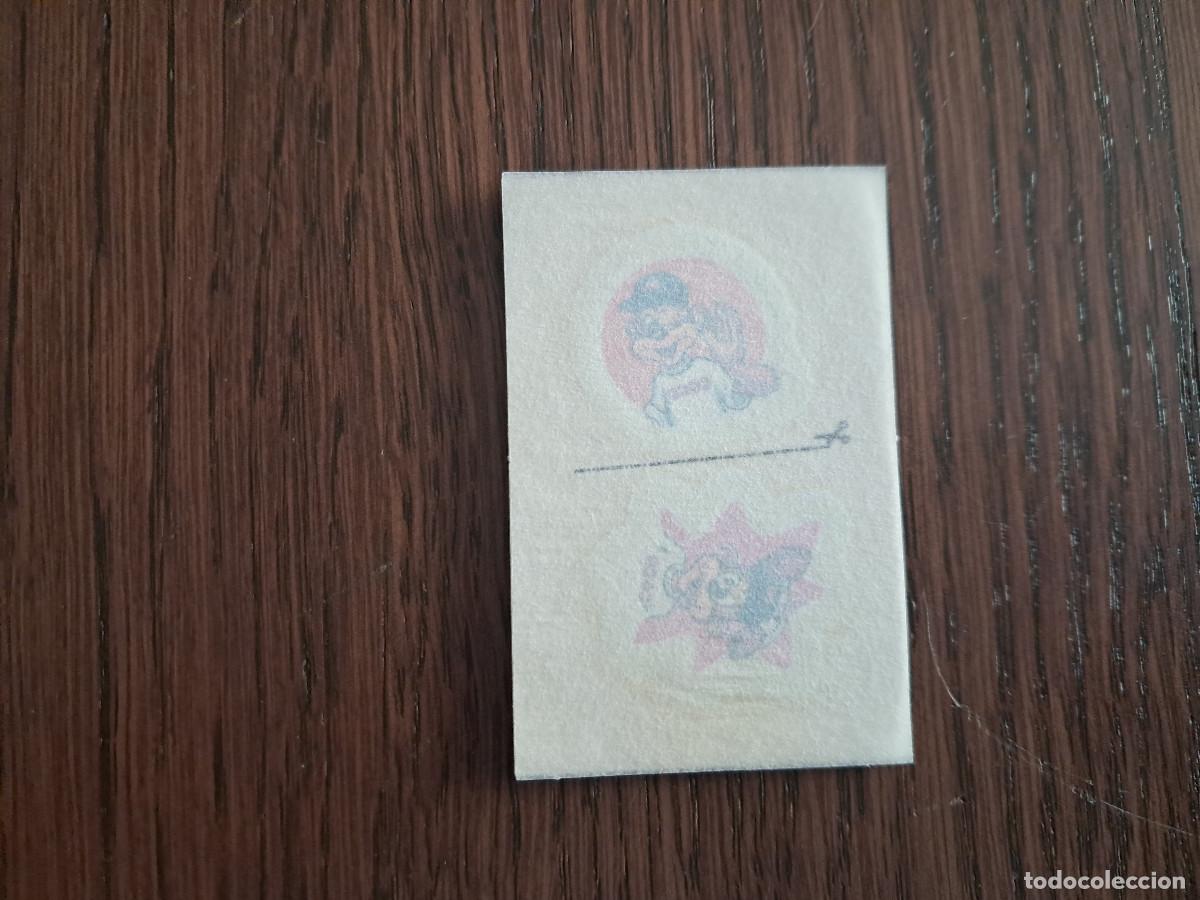 cromo tattoo calcoman&iacute;a de Kellogg's