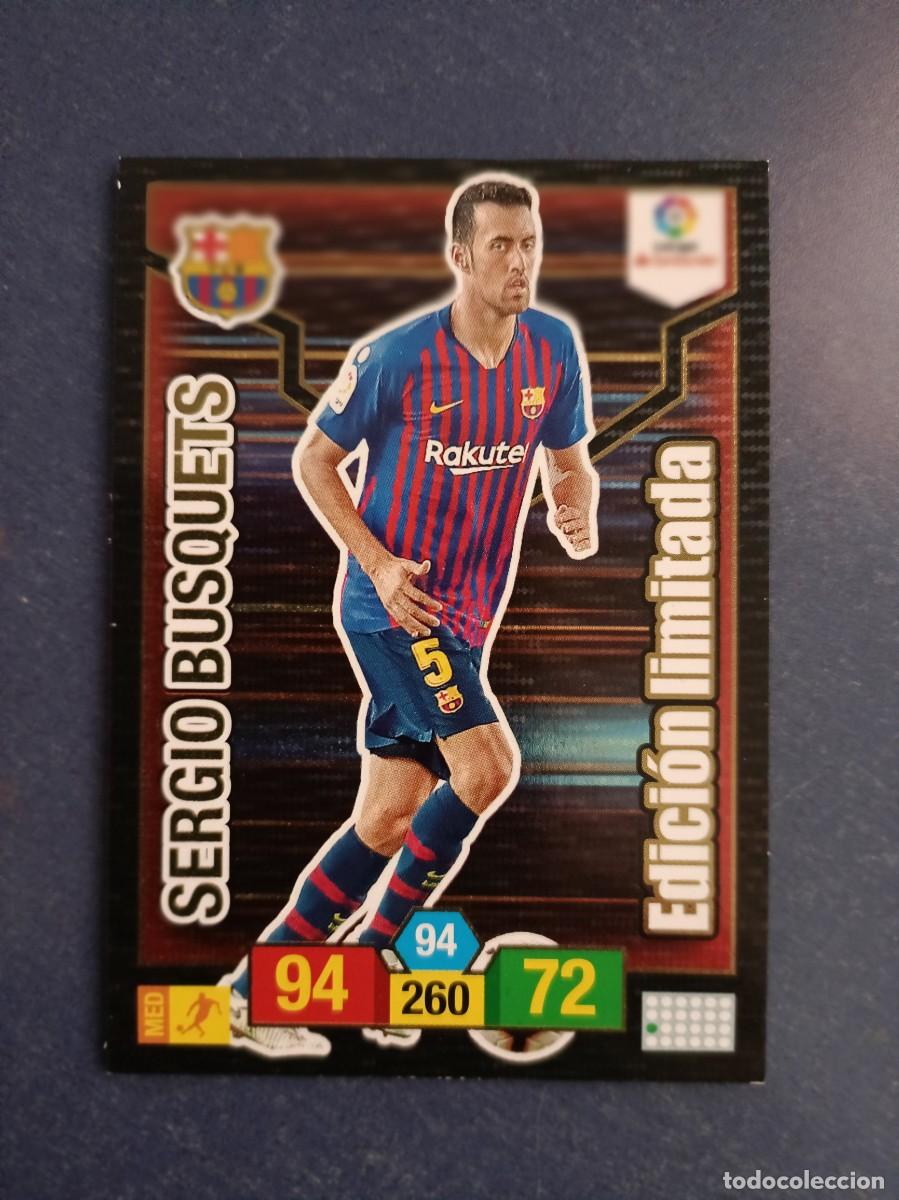 Coleccionismo cromos antiguos: SERGIO BUSQUETS EDICION LIMITADA 18 19 - Foto 1