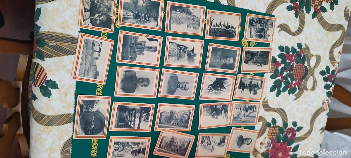 Coleccionismo cromos antiguos: Lote cromos militares guerra civil Falange la guerra en espa&ntilde;a