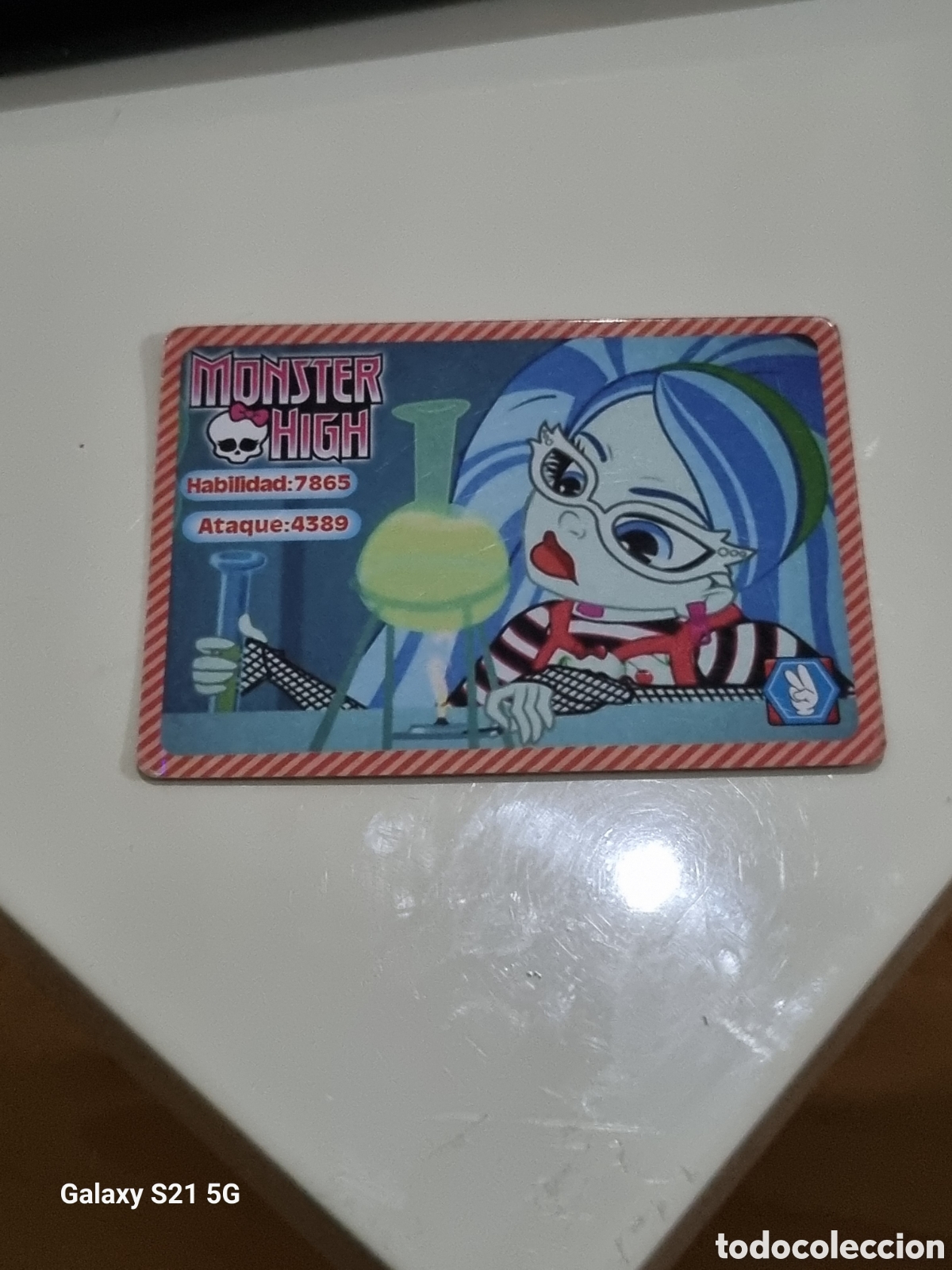 Coleccionismo cromos antiguos: CARTA CROMO MONSTER HIGH - Foto 1