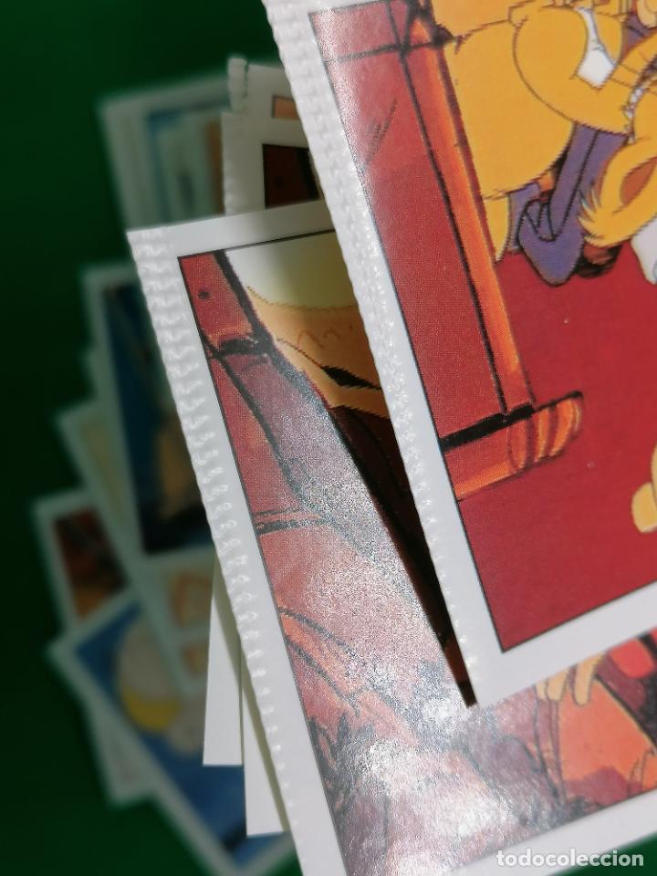 Coleccionismo cromos antiguos: 15 CROMOS CON ERROR DE CRIMPADO DEL SOBRE SPIROU SPIRU 1995 PANINI - Foto 2