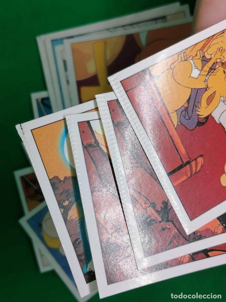 Coleccionismo cromos antiguos: 15 CROMOS CON ERROR DE CRIMPADO DEL SOBRE SPIROU SPIRU 1995 PANINI - Foto 3