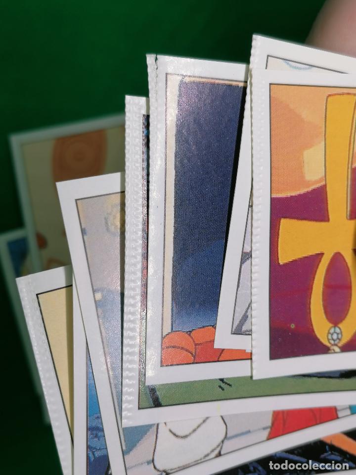 Coleccionismo cromos antiguos: 15 CROMOS CON ERROR DE CRIMPADO DEL SOBRE SPIROU SPIRU 1995 PANINI - Foto 4