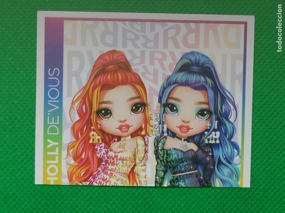 Coleccionismo cromos antiguos: 35 RAINBOW HIGH PANINI 2023 - Foto 1