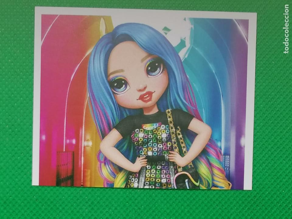 Coleccionismo cromos antiguos: 7 RAINBOW HIGH PANINI 2023 - Foto 1