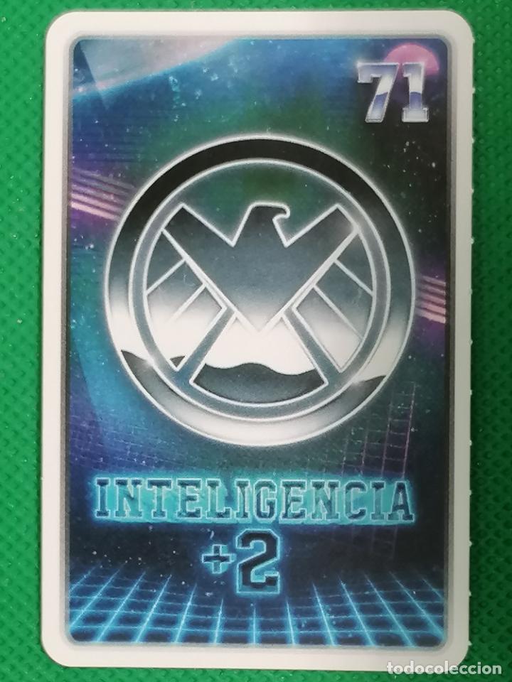 Coleccionismo cromos antiguos: 71 INTELIGENCIA + 2 MARVEL DESCUBRE TU PODER CARREFOUR - Foto 1